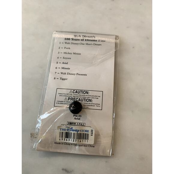 100 Years of Dreams Ariel The Little Mermaid Disney Trading Pin - Picture 2 of 2